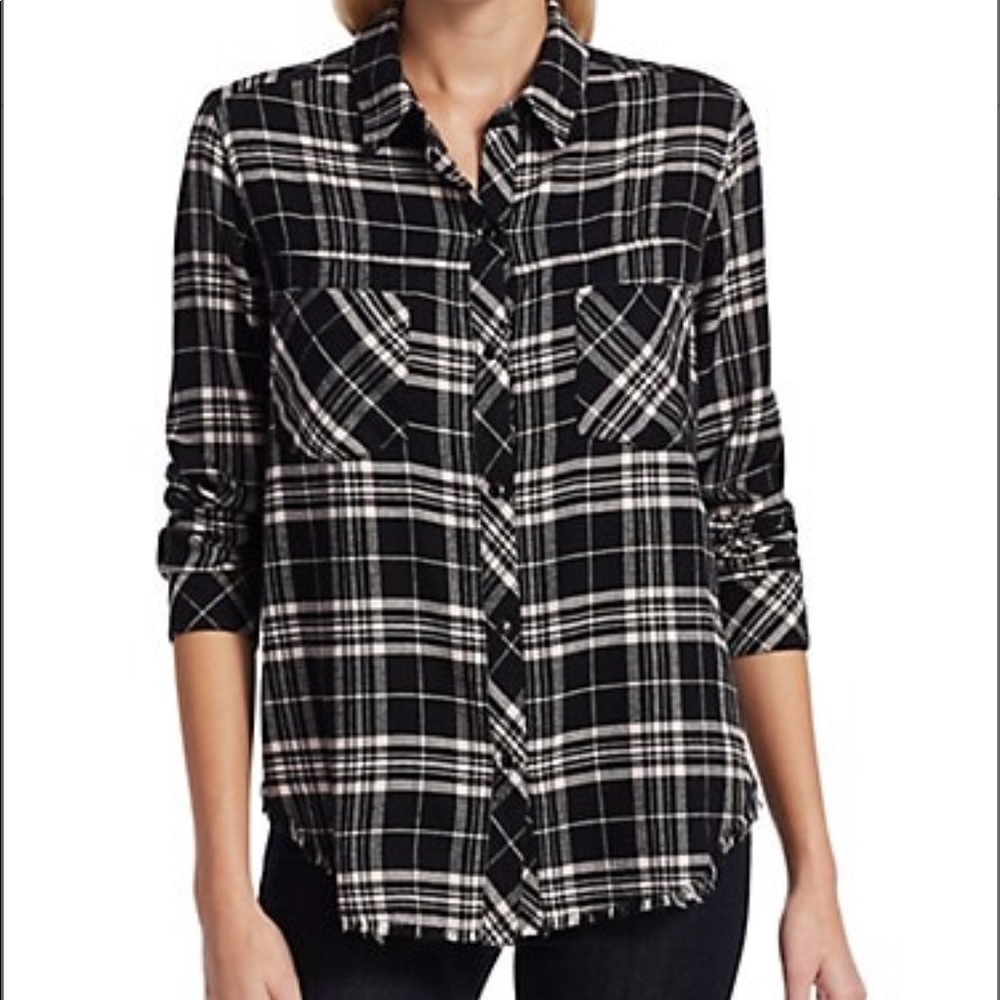 NWT Rails Leo Plaid Shirt XS